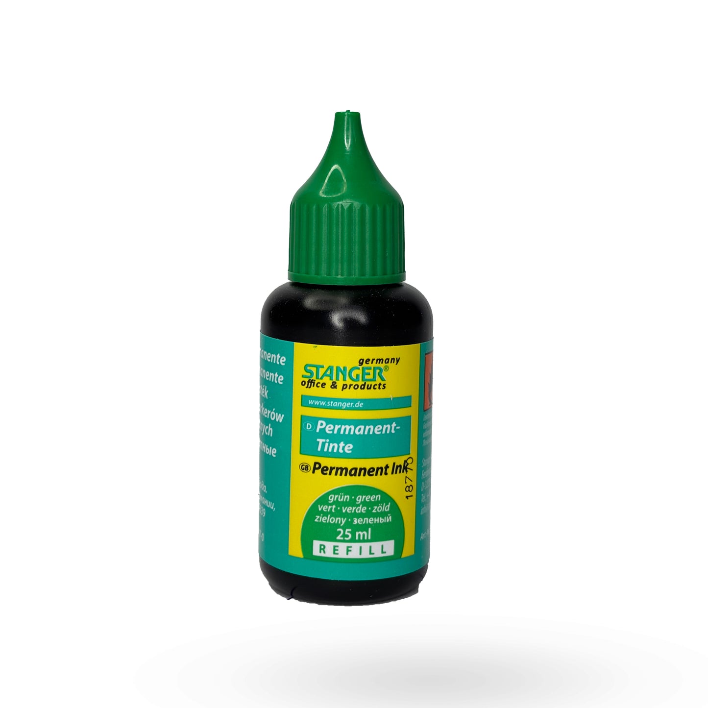 Permanent  Ink 25ml box of 6 pcs
